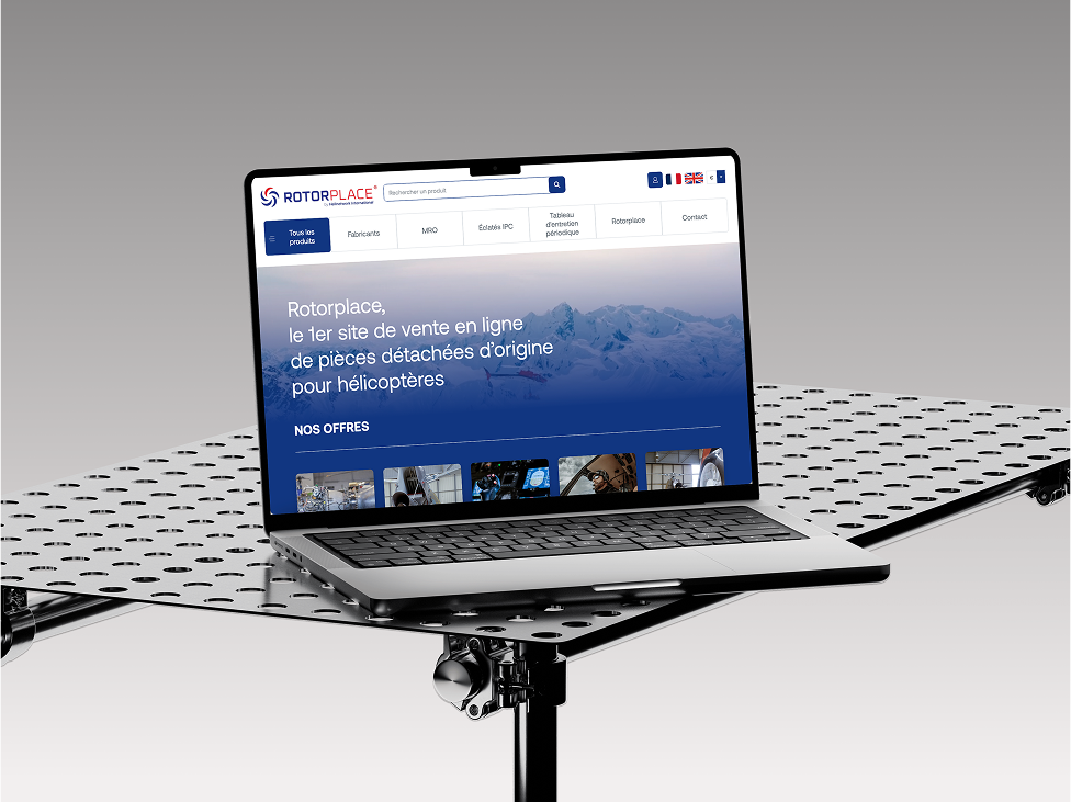 Rotorplace – Le ecommerce dédié aux pièces d’hélicoptères